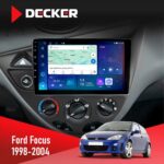Штатна магнітола Ford Focus 1998-2004 Decker D9-007 з екраном QLED