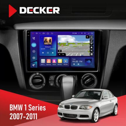 Штатна магнітола BMW 1 Series 2007-2011 Decker D9-005