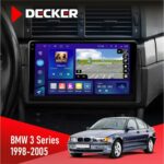 Штатна магнітола BMW E46 (1998-2005) Decker D9-005 з екраном QLED 2K