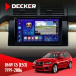 Штатна магнітола BMW X5 E53 Decker D9-005