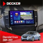 Штатна магнітола Chevrolet Cruze Decker D9-005 для покращення аудіосистеми
