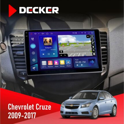 Штатна магнітола Chevrolet Cruze Decker D9-005 для покращення аудіосистеми