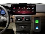 Штатна магнітола Mercedes Benz GLK Class X204 FORS.auto в інтер'єрі