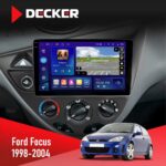 Штатна магнітола Ford Focus 1998-2004 Decker D9-005 з екраном 2К