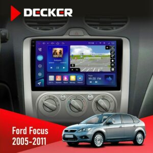 Штатна магнітола Ford Focus 2 Decker D9-009 з екраном 2K