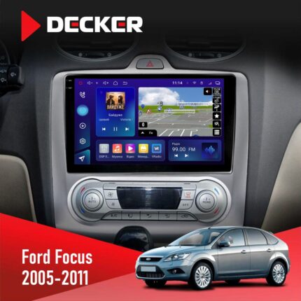 Штатна магнітола Ford Focus 2 Decker D9-005 Black Climate