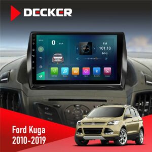 Штатна магнітола Ford Kuga 2013 2019 Decker D9-009 4x64, DSP, 4G, 2k