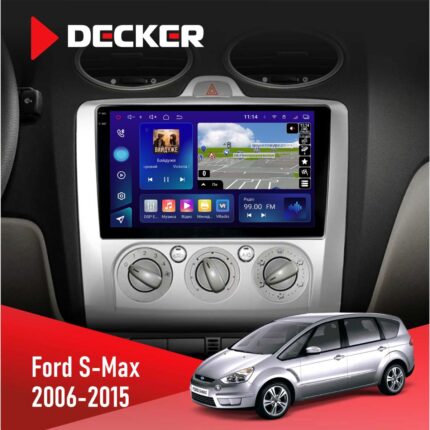 Штатна магнітола Ford S Max Decker для Ford S-Max (2006-2015)