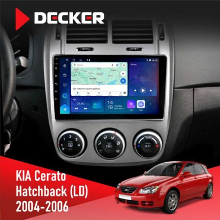 Штатна магнітола KIA Cerato 2004-2006 Decker D9-007 4x64 DSP 360 4G