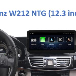 Головна Штатна магнітола FORS.auto для Mercedes-Benz E-Class W212 (2015-2016) - вигляд збоку