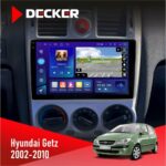 Штатна магнітола Hyundai Getz 2002-2010 Decker D9-005 4x64, DSP, 360, 4G, 2k