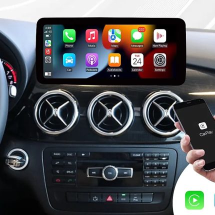 Штатна магнітола Mercedes Benz B Class FORS.auto (W246) 2014-2018 - вигляд збоку