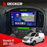 Штатна магнітола Hyundai H-1 2015-2021 Decker D9-005 4x64, DSP, 360, 4G, 2k