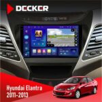Штатна магнітола Hyundai Elantra 2011-2013 Decker D9-005 з екраном 2K