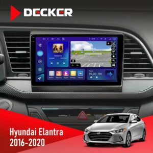 Штатна магнітола Hyundai Elantra 2016-2020 Decker D9-009