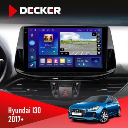 Штатна магнітола Hyundai i30 2017 Decker