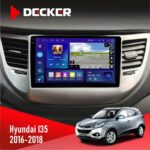 Штатна магнітола Hyundai IX35 2016-2018 Decker D9-005 4x64, DSP, 360, 4G, 2k