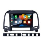 Штатна магнітола Hyundai Santa Fe 2006-2012 Decker D9-005 - вигляд збоку