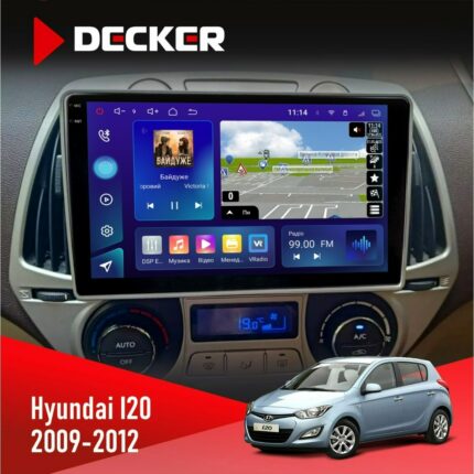 Штатна магнітола Hyundai I20 Climate Decker