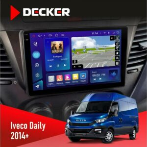 Штатна магнітола Iveco Daily 2014 Decker D9-009 з QLED 2K екраном