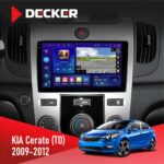Штатна магнітола KIA Forte (TD) 2009-2012 Decker D9-005 4x64, DSP, 360, 4G, 2k