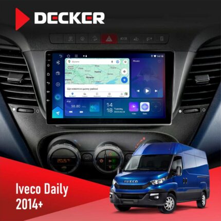 Штатна магнітола Iveco Daily Decker D9-007 4x64 DSP 360 4G