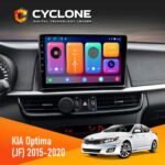 Штатна магнітола KIA Optima, K5 2015-2020 Cyclone C10-001 2x64 CPL