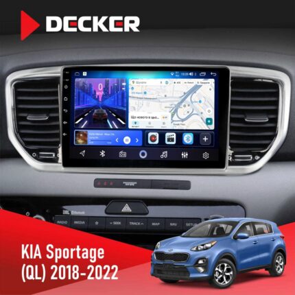 Штатна магнітола Decker D9 006 Kia Sportage 4 з 4G