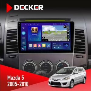 Штатна магнітола Mazda 5 (Premacy) 2005-2010 Decker D9-009