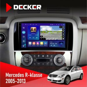 Штатна магнітола Mercedes Benz R Class W251 Decker D9-009 4x64, DSP, 4G, 2k
