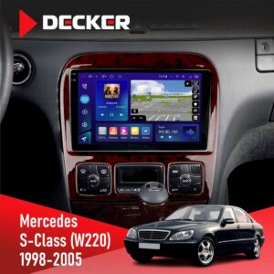 Штатна магнітола Mercedes Benz S Class W220 Decker D9-009