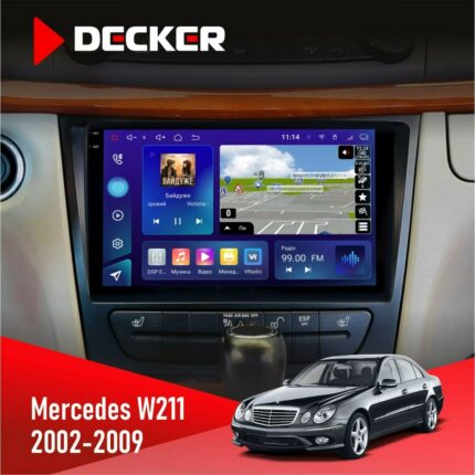 Штатна магнітола Mercedes Benz E Class W211 Decker D9-005