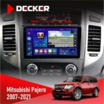 Штатна магнітола Mitsubishi Pajero 2007-2021 Decker D9-005