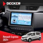 Штатна магнітола Renault Express 2021  Decker D9-010 6x128 DSP 4G 2K