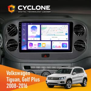 Штатна магнітола Volkswagen Tiguan Golf Plus Cyclone C10-011