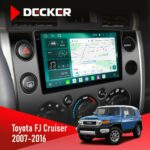 Штатна магнітола Toyota FJ Cruiser Decker D9-004 6x128, DSP 360, 2k