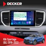 Штатна магнітола Decker D9 007 Kia Sportage 4 2018-2020