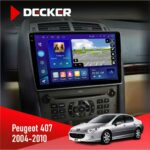 Штатна магнітола Peugeot 407 2004-2010 Decker