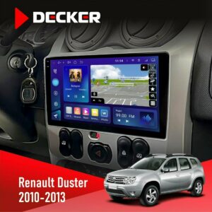 Штатна магнітола Renault Duster 2010 2013 Decker D9-009