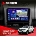 Штатна магнітола Renault Duster 2010-2015 Decker D9-005 з DSP, 360 та 4G