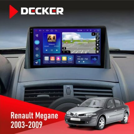 Штатна магнітола Renault Megane II 2003-2009 Decker