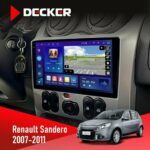 Штатна магнітола Renault Sandero 2007-2011 Decker D9-005 з екраном 2K