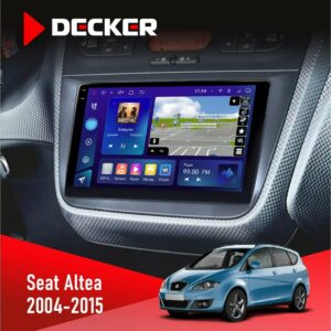 Штатна магнітола Seat Altea Decker D9-009 4x64, DSP, 4G, 2k
