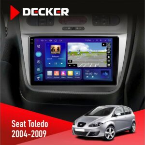 Штатна магнітола Seat Toledo 2004-2009 Decker D9-009