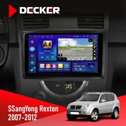 Штатна магнітола SsangYong Rexton 2007 2012 Decker D9