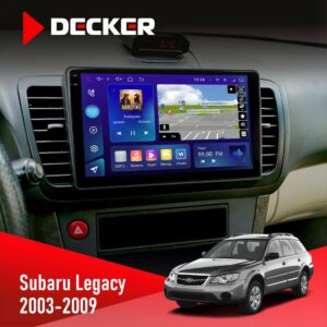 Штатна магнітола Subaru Legacy 2003 2009 Decker D9-009