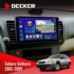 Штатна магнітола Subaru Outback 2003-2009 Decker D9-005 з екраном 2K
