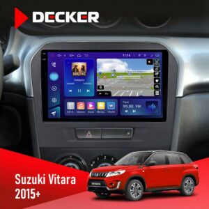 Штатна магнітола Suzuki Vitara 2015 Decker D9-009 з 9.5-дюймовим QLED 2К екраном