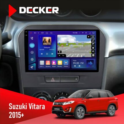 Штатна магнітола Suzuki Vitara 2015 Decker