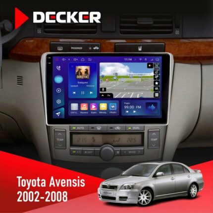Штатна магнітола Toyota Avensis 2002 2008
